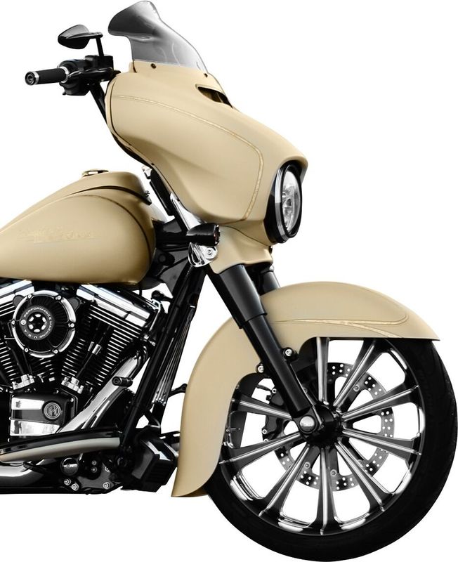 Vindruta Klock Werks Dark 8.5 rökfärgad Touring 14-23, Trike 14-21