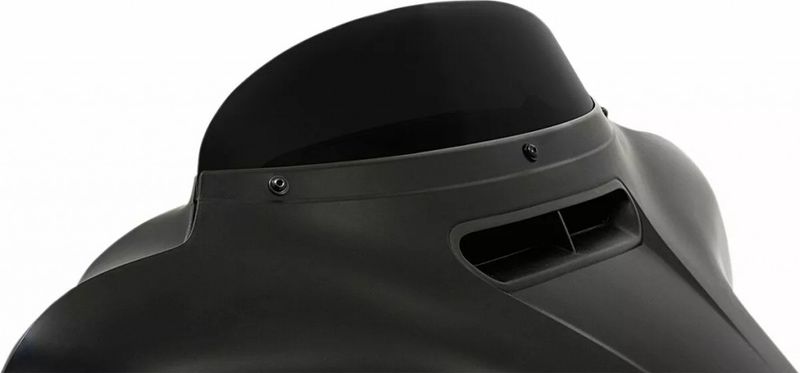 Vindruta Memphis Shades Lucite svart Touring 14-24, Trike 14-19