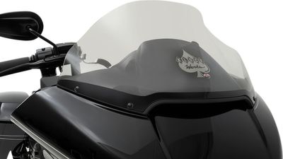 Vindruta Klock Werks 14 Glide rökfärgad Touring 15-24