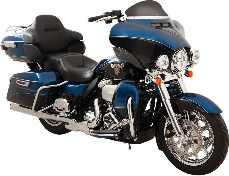 Vindruta Klock Werks 5 svart Touring 14-23, Trike 14-21