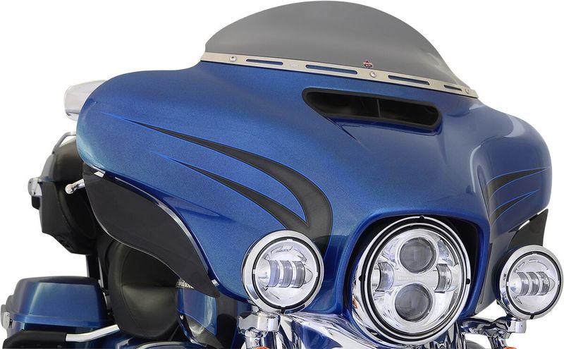 Vindruta Klock Werks 5 Dark rökfärgad Touring 14-23, Trike 14-21
