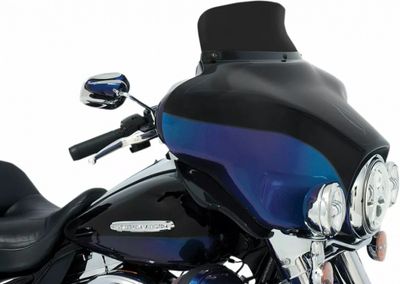 Vindruta Memphis Shades Spoiler OE Fairings 5 Dark rökfärgad Touring 96-13
