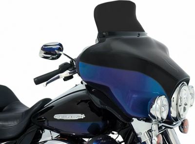 Vindruta Memphis Shades Spoiler OE Fairings Dark 6.5 rökfärgad Touring 96-13