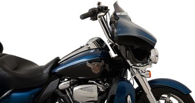 Vindruta Klock Werks Super Low Touring 14-23, Trike 14-21 svart