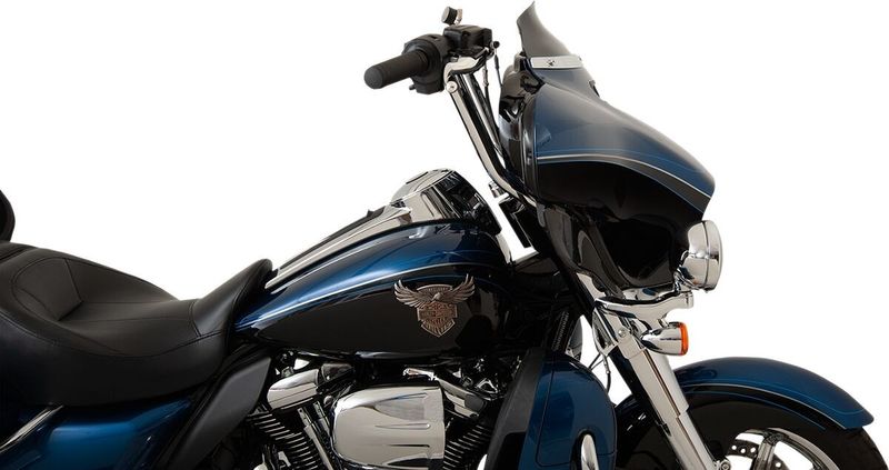 Vindruta Klock Werks Super Low Touring 14-23, Trike 14-21 svart