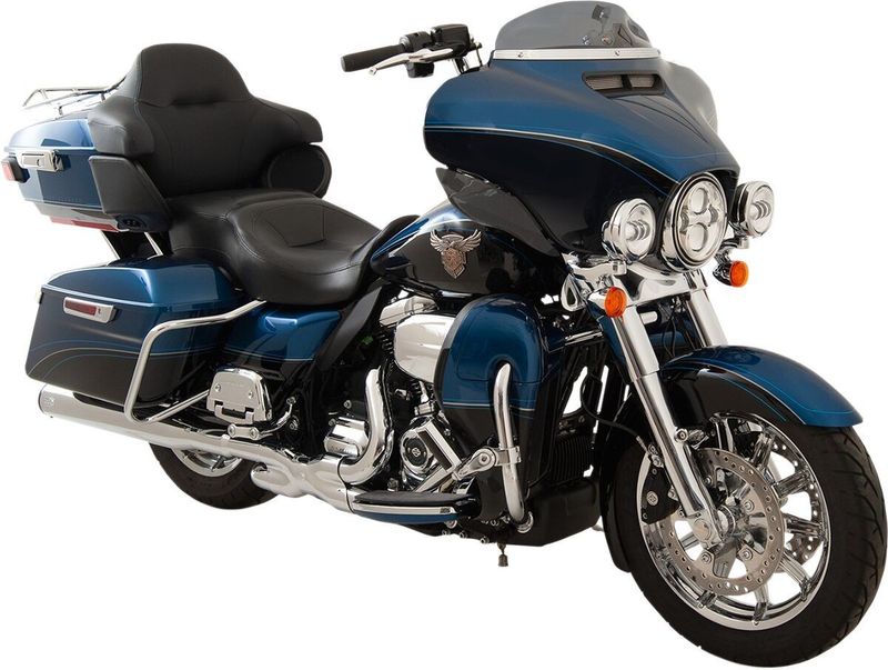 Vindruta Klock Werks Super Low Touring 14-23, Trike 14-21 rökfärgad