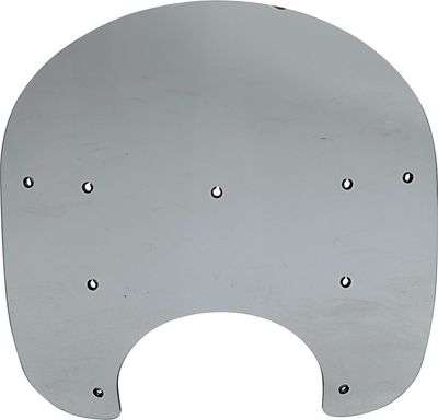 Vindruta Memphis Shades ersättningsplast 15" svart rökfärgad Road King