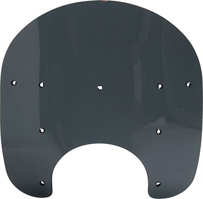 Vindruta Memphis Shades ersättningsplast 15" mörk rökfärgad Road King