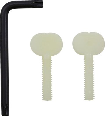 Vindruta Memphis Shades ersättningsplast 15" mörk rökfärgad Road King