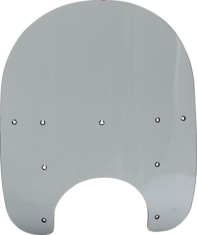 Vindruta Memphis Shades ersättningsplast 19" svart rökfärgad Road King