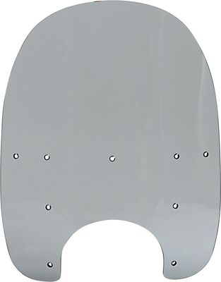 Vindruta Memphis Shades ersättningsplast 21" svart rökfärgad Road King