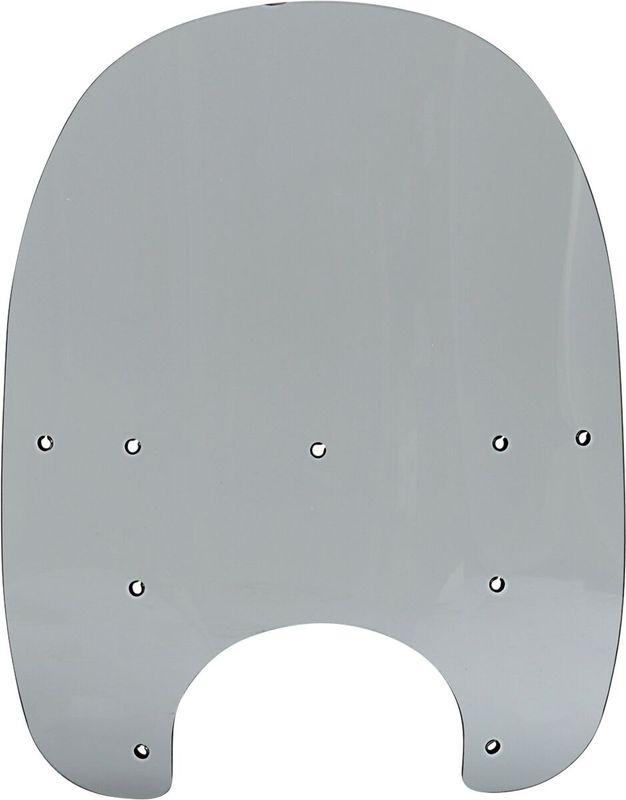 Vindruta Memphis Shades ersättningsplast 21" svart rökfärgad Road King
