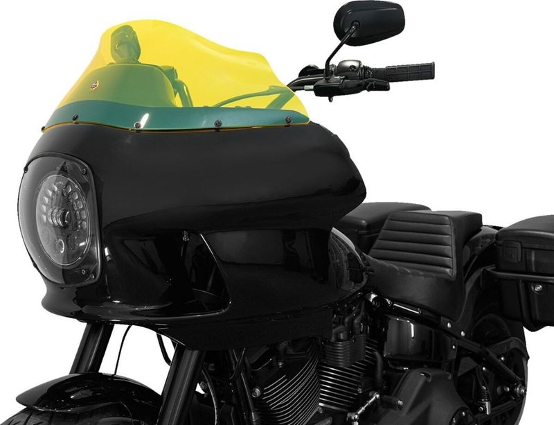 Vindruta Klock Werks Ice FXRP H-D 84 gul