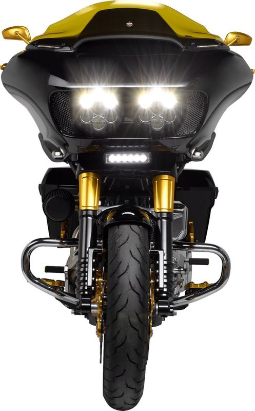 Vindruta Klock Werks Kolor 6 Touring 15-24 gul