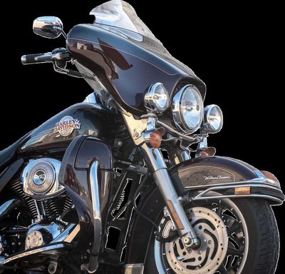 Vindruta Klock Werks 6.5 klar Touring 96-13