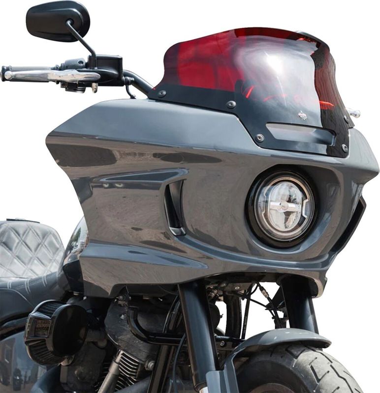 Vindruta Klock Werks Kolor 6 Softail 22-upp röd