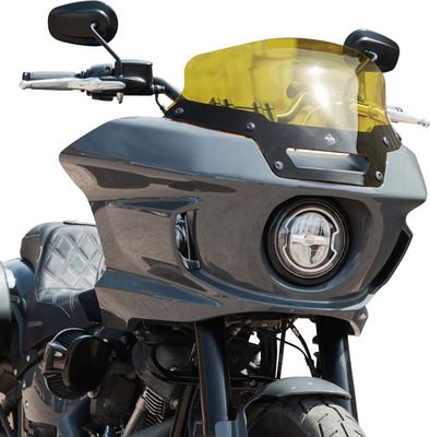 Vindruta Klock Werks Kolor 6 Softail 22-upp gul