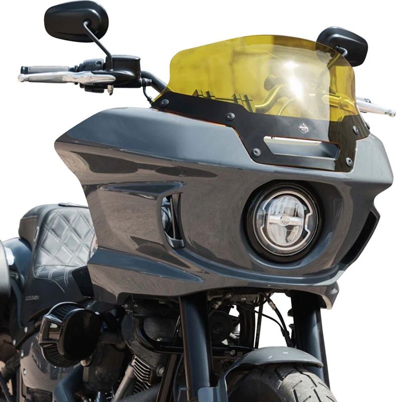 Vindruta Klock Werks Kolor 6 Softail 22-upp gul