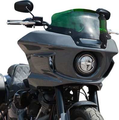 Vindruta Klock Werks Kolor 6 Softail 22-upp grön