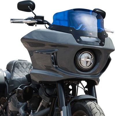 Vindruta Klock Werks Kolor 6 Softail 22-upp blå