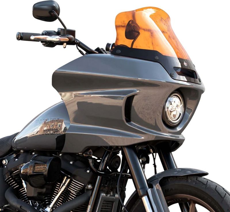 Vindruta Klock Werks Kolor 8 Softail 22-upp orange