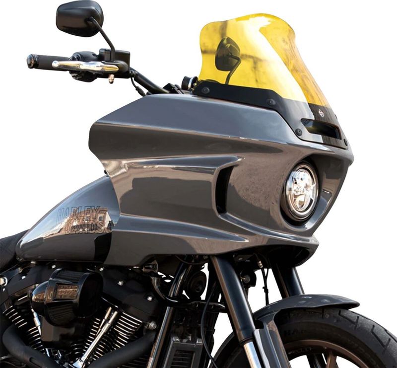 Vindruta Klock Werks Kolor 8 Softail 22-upp gul