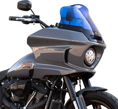 Vindruta Klock Werks Kolor 8 Softail 22-upp blå