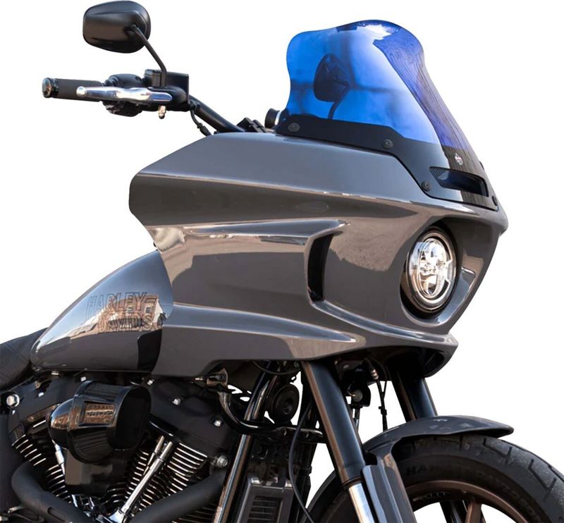 Vindruta Klock Werks Kolor 8 Softail 22-upp blå