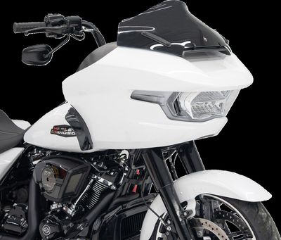 Vindruta Klock Werks 10 Sport svart Touring 23-upp