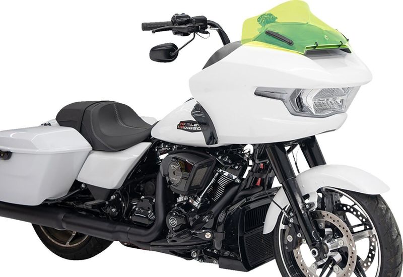 Vindruta Klock Werks Ice 10 Sport Touring 23-upp grön