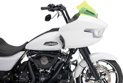 Vindruta Klock Werks Ice 10 Sport Touring 23-upp grön