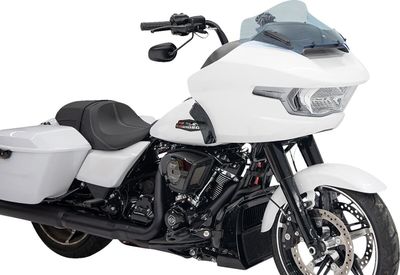 Vindruta Klock Werks Ice 10 Sport Touring 23-upp blå