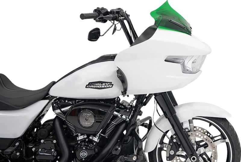 Vindruta Klock Werks Kolor 10 Sport Touring 23-upp grön