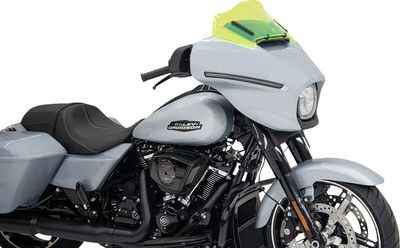 Vindruta Klock Werks Ice 8 23-24 Touring 23-upp grön