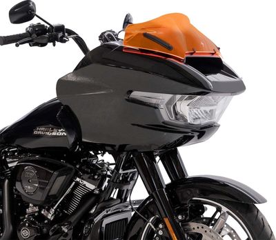Vindruta Klock Werks Ice 8 Sport Touring 23-upp orange