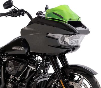 Vindruta Klock Werks Ice 8 Sport Touring 23-upp grön