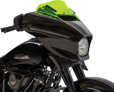 Vindruta Klock Werks Ice Flh 6.5 Touring 23-upp grön