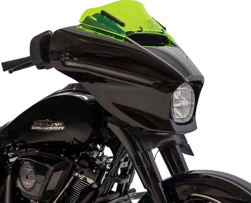 Vindruta Klock Werks Ice Flh 6.5 Touring 23-upp grön