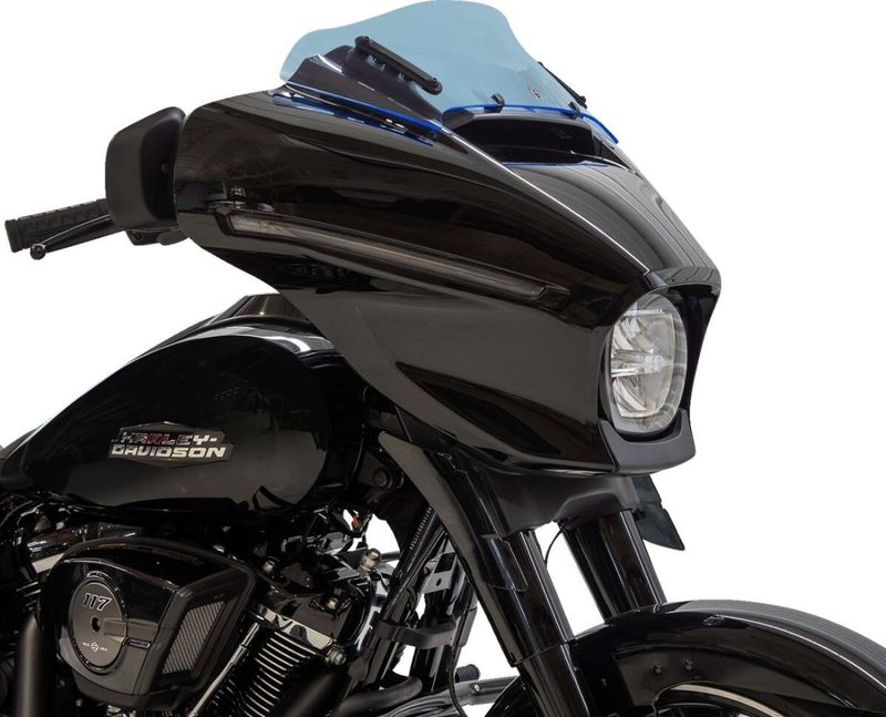 Vindruta Klock Werks Ice Flh 6.5 Touring 23-upp blå