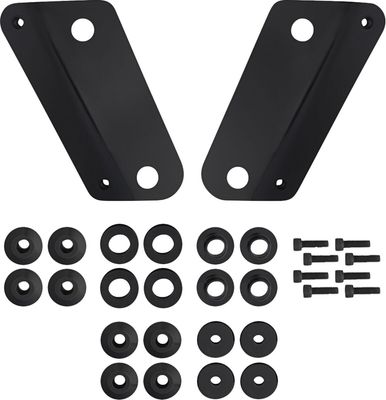 Adapter vindruta Memphis Shades svart