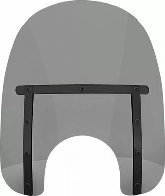 Vindruta Memphis Shades 15 7LT smal svart/rökfärgad