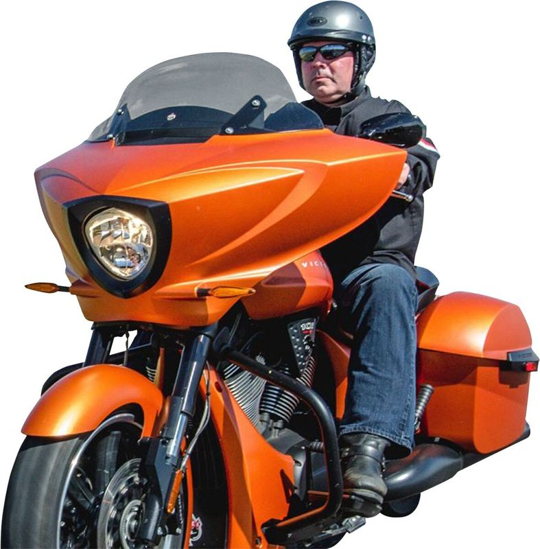 Vindruta Klock Werks Victory 10-17 KWW-06-0543