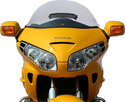 Vindruta Klock Werks Vented kort Honda 01-17 guld tonad
