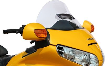 Vindruta Klock Werks Vented kort Honda 01-17 guld/klar