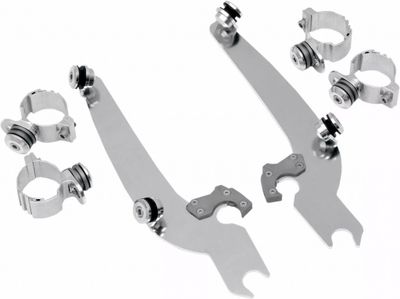Monteringssats Memphis Shades Sportshield Trigger-Lock H-D 72-22 polerad