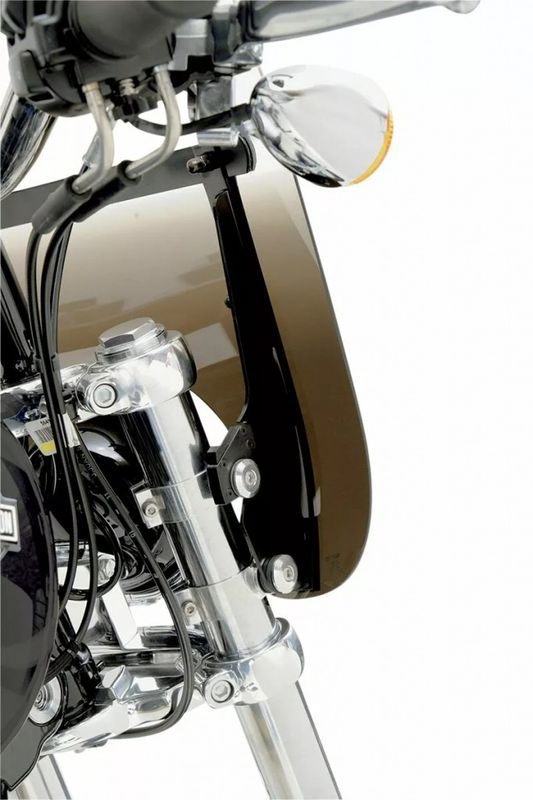 Monteringssats Memphis Shades Fats Trigger-Lock smal polerad Dyna 06-17, Softail 08-24