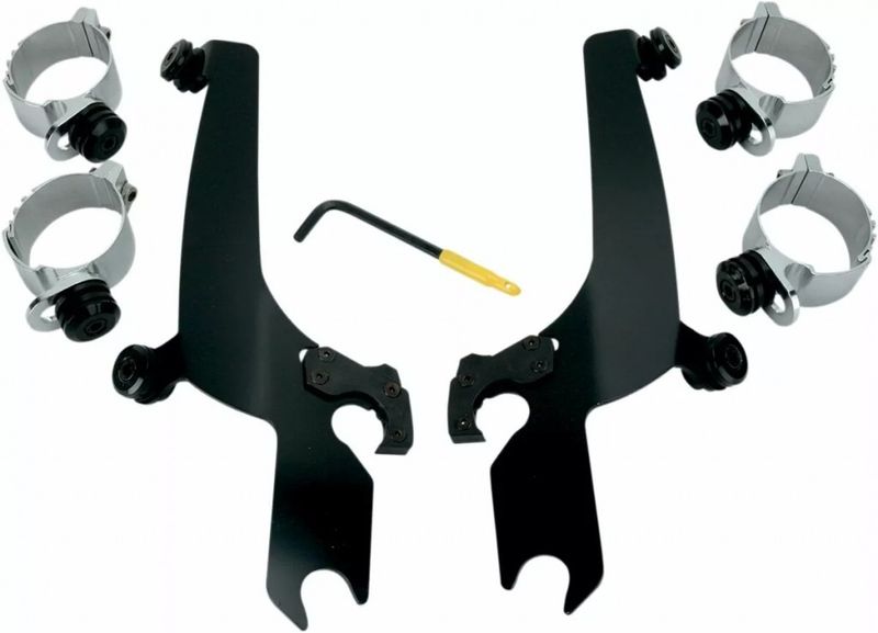 Monteringssats Memphis Shades Sportshield Trigger-Lock svart
