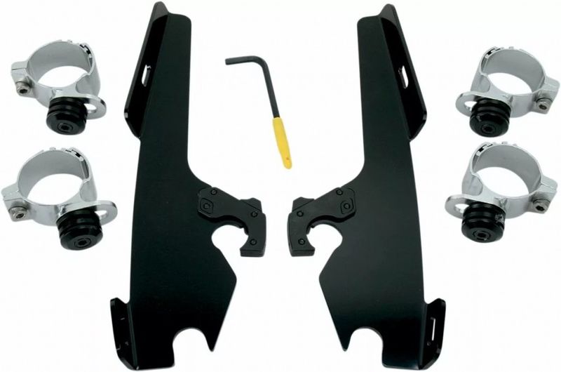 Monteringssats Memphis Shades Fats Trigger-Lock Mounting Wid smal svart