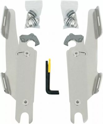 Monteringssats Memphis Shades Fats Trigger-Lock Cov Wo/lb smal polerad Softail 86-17