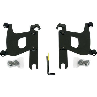 Monteringssats Memphis Shades Trigger-Lock Softail 86-17 svart